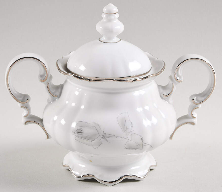 9182 Sugar Bowl & Lid by Hutschenreuther-1