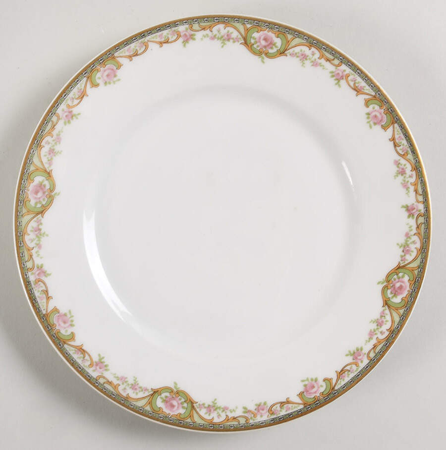 Schleiger 614-2 Luncheon Plate by Haviland-1