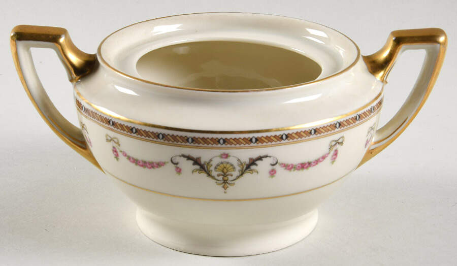 HC1522 (Ivory Body) Sugar Bowl No Lid by Heinrich - H&C-1