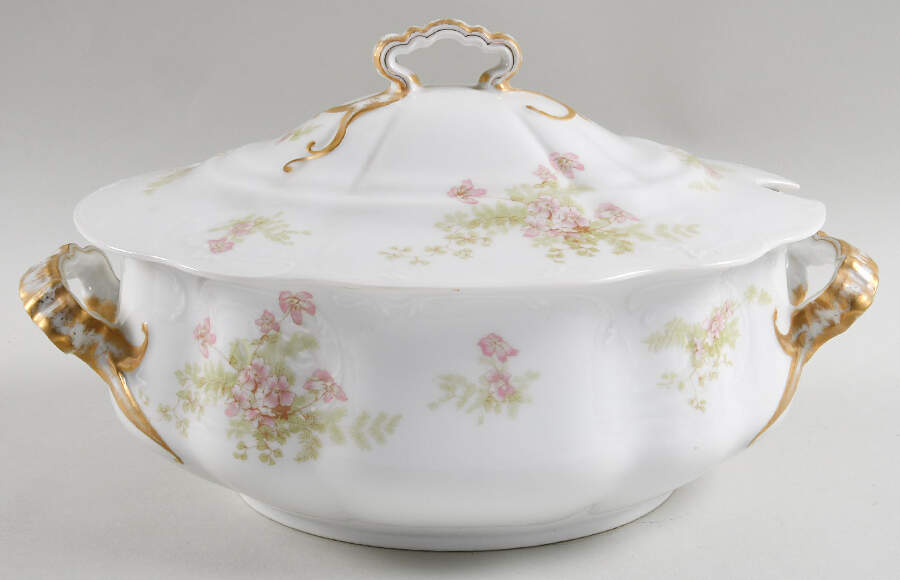 Schleiger 52-18 Tureen &  Lid by Haviland-1