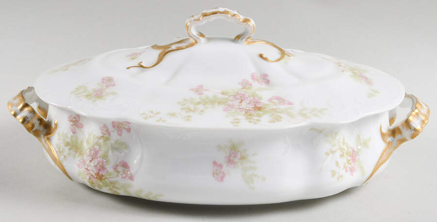 Schleiger 52-18 Oval Covered Vegetable by Haviland-1