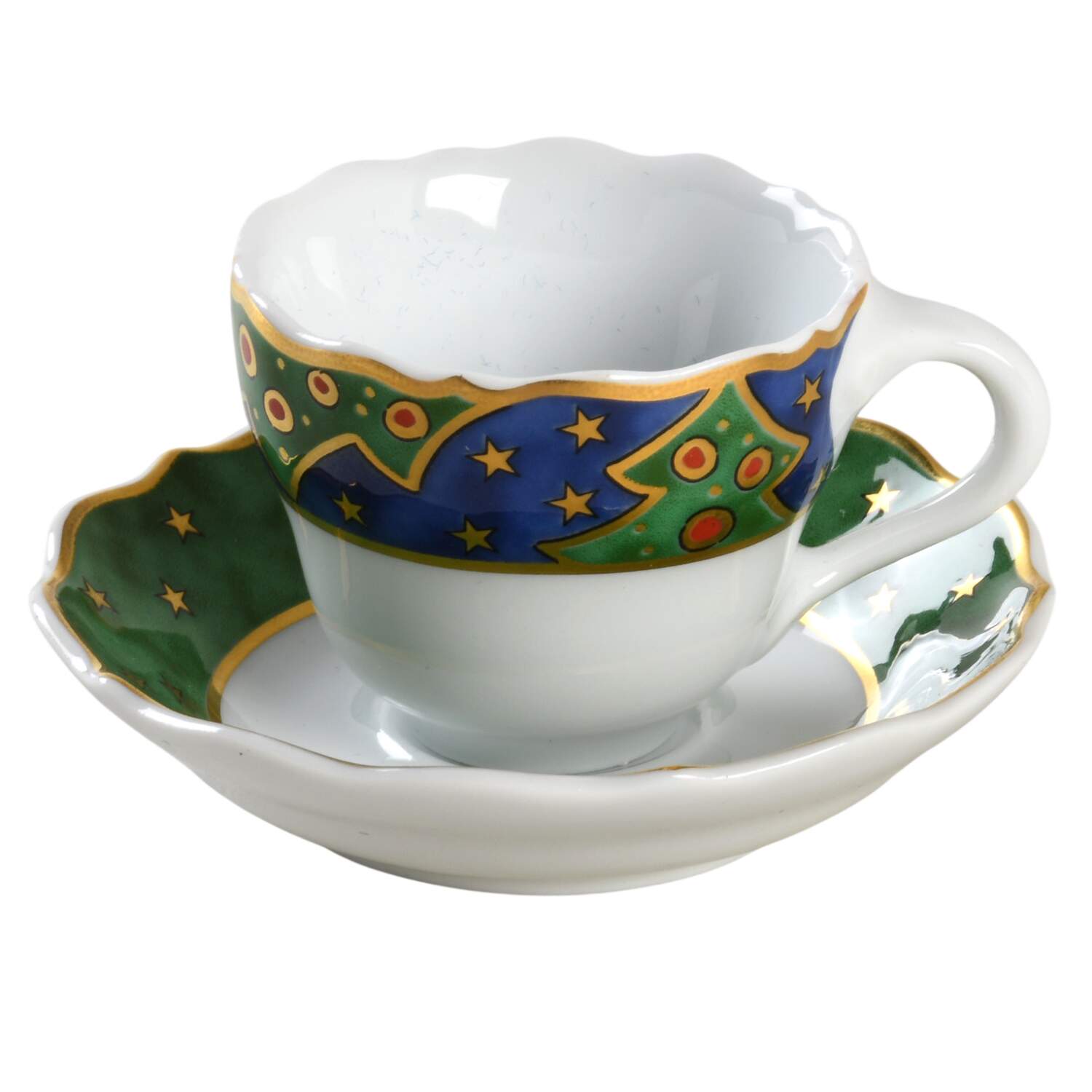 HUT3420 Flat Toy Cup and Saucer Set by Hutschenreuther-1