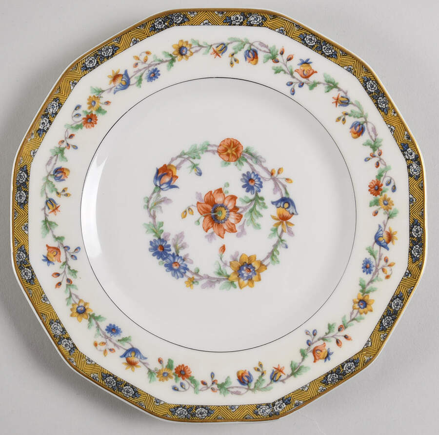 H5202 Luncheon Plate by Haviland-1