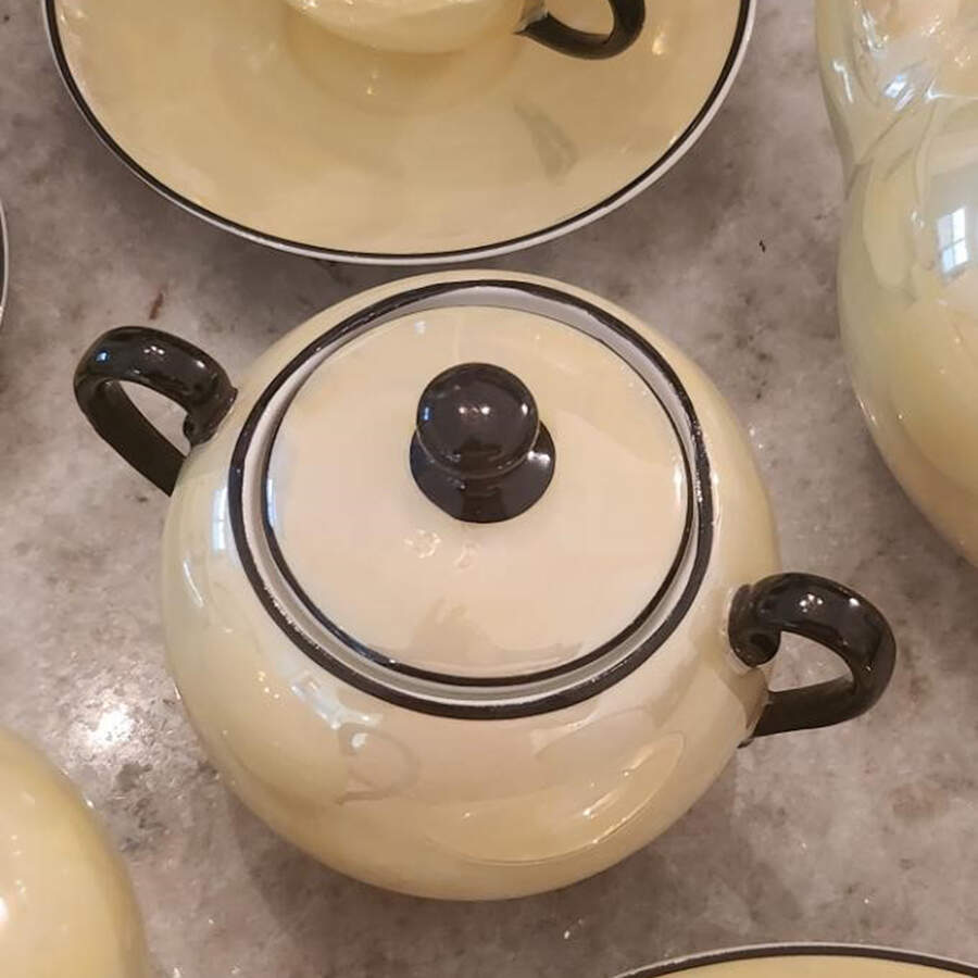 HEJ206 Sugar Bowl & Lid by Hertel Jacob-1