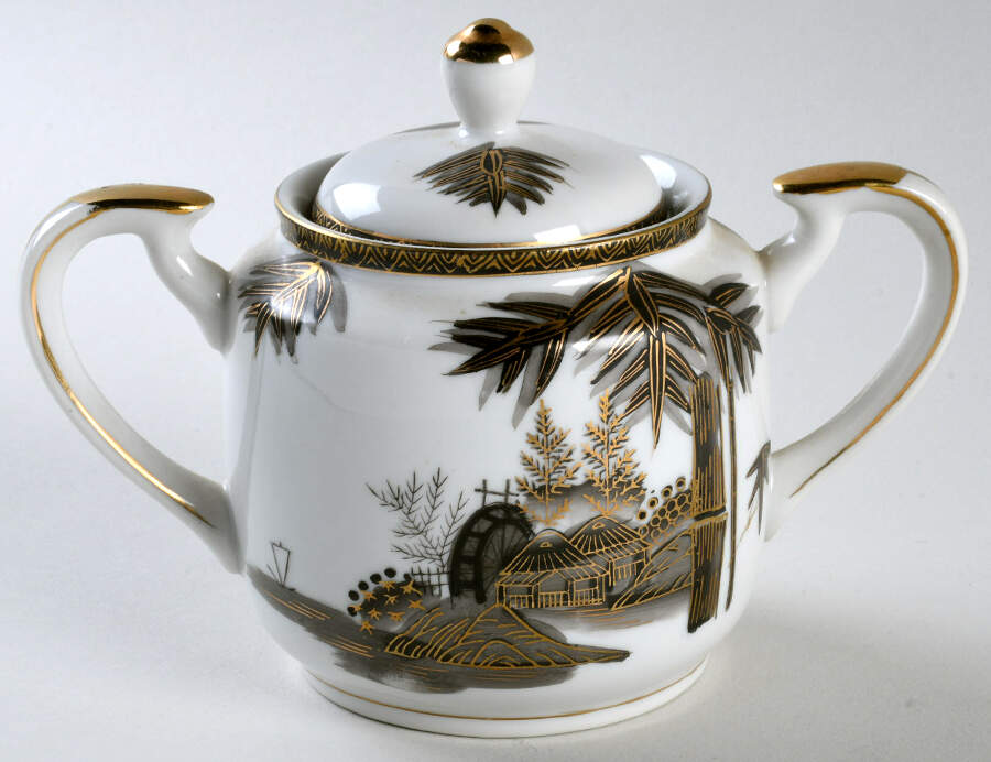 HYA51 Sugar Bowl & Lid by Hayasi-1