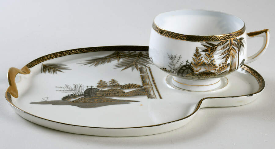 HYA51 Snack Plate & Cup Set by Hayasi-1