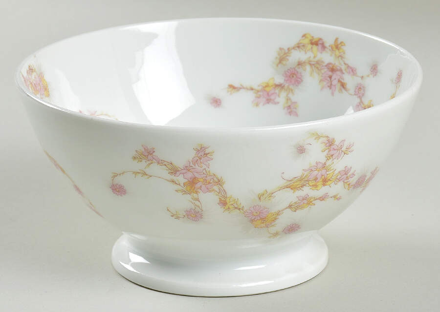 Sch247-6 Cranberry Bowl by Haviland-1