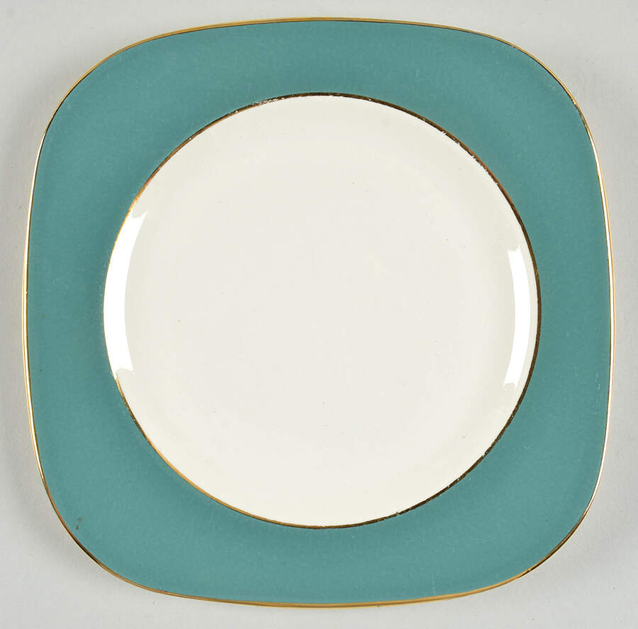 HLC3408 Square Salad Plate by Homer Laughlin -1