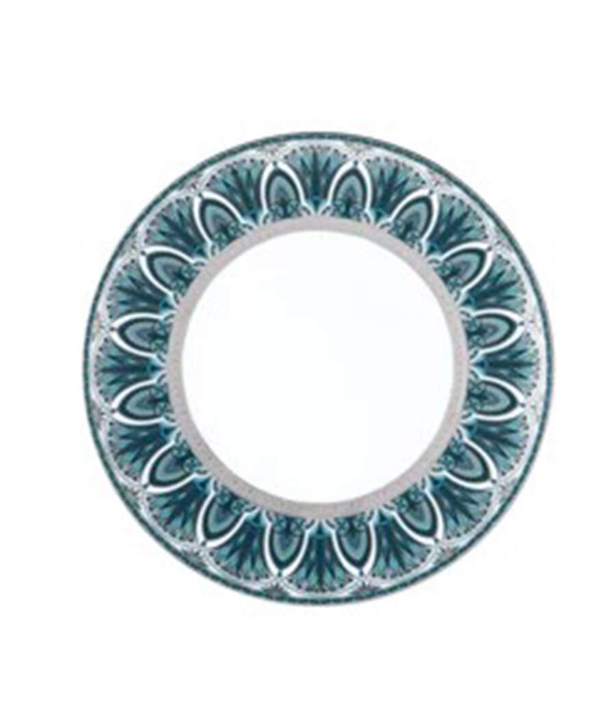 Reves du Nil Platinum Dinner Plate by Haviland-1