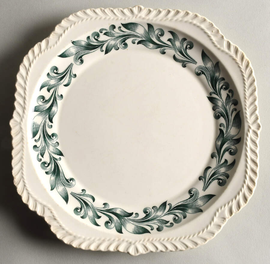 HAR168 Square Salad Plate by Harker-1