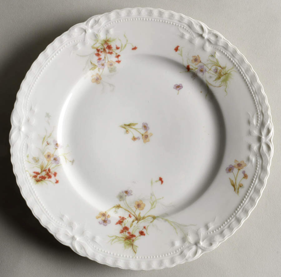 Schleiger 343-4 Luncheon Plate by Haviland-1