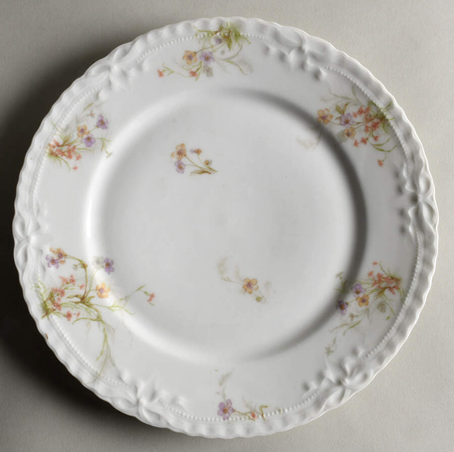 Schleiger 343-4 Dinner Plate by Haviland-1