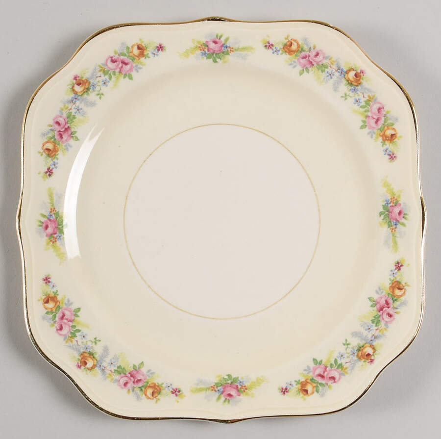 HLC4304 Square Salad Plate by Homer Laughlin -1