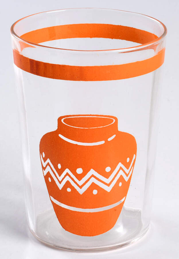 Fiesta Ensemble 8 Oz Glassware Tumbler by Homer Laughlin -1