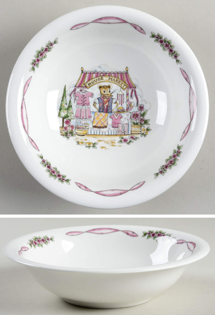 Maisie Mouse Coupe Soup Bowl by Hammersley-1