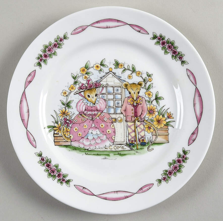 Maisie Mouse Bread & Butter Plate by Hammersley-1