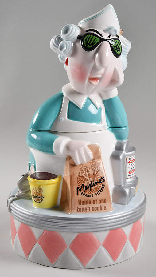Cookie Jars Figural Cookie Jar & Lid by Hallmark-1