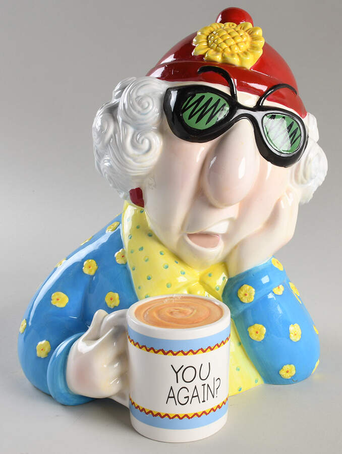 Cookie Jars Figural Cookie Jar & Lid by Hallmark-1