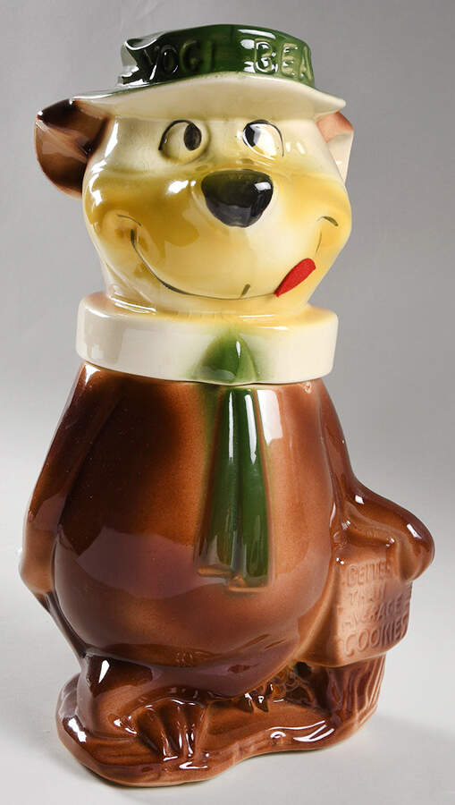 Cookie Jars Figural Cookie Jar & Lid by Hanna-Barbera-1
