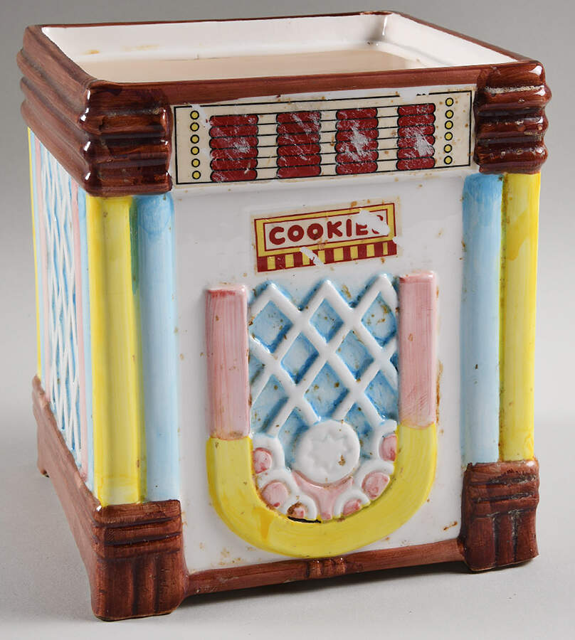 Cookie Jars Figural Cookie Jar No Lid by Himark-1