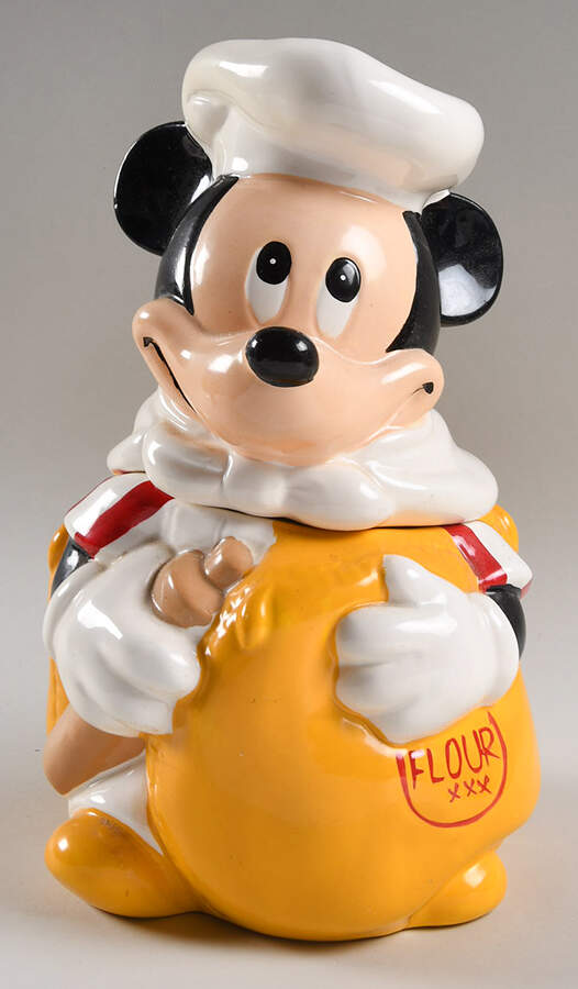 Cookie Jars Figural Cookie Jar & Lid by Hoan-1