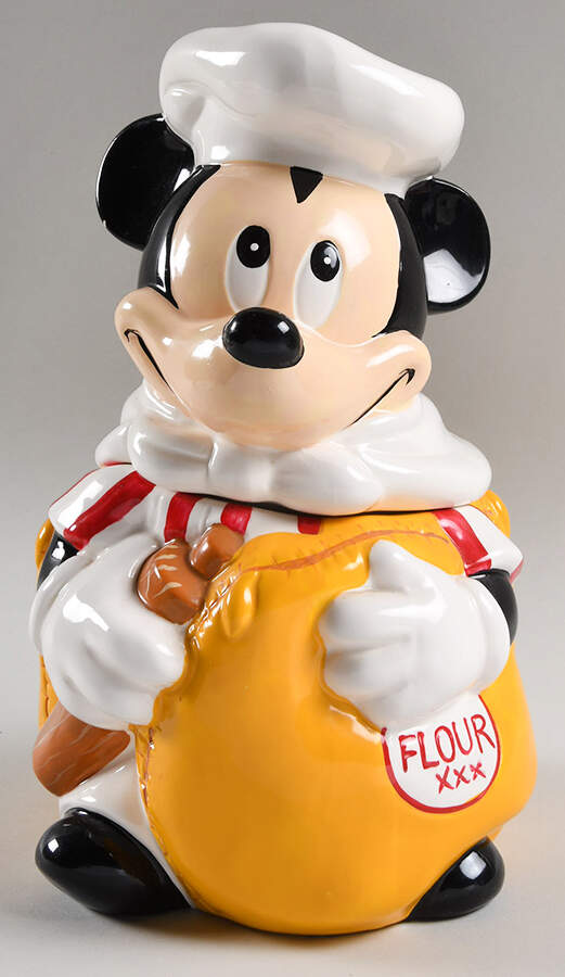 Cookie Jars Figural Cookie Jar & Lid by Hoan-1