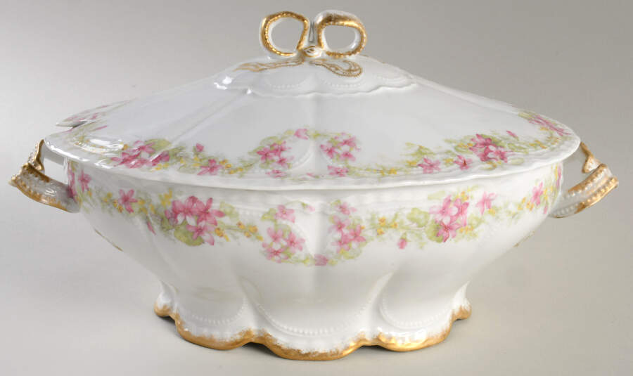 H5118 Oval Tureen & Lid by Haviland-1
