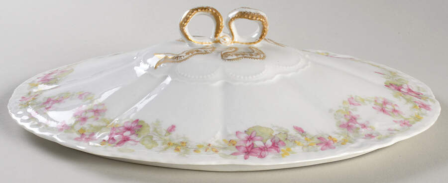 H5118 Lid for Oval Vegetable by Haviland-1