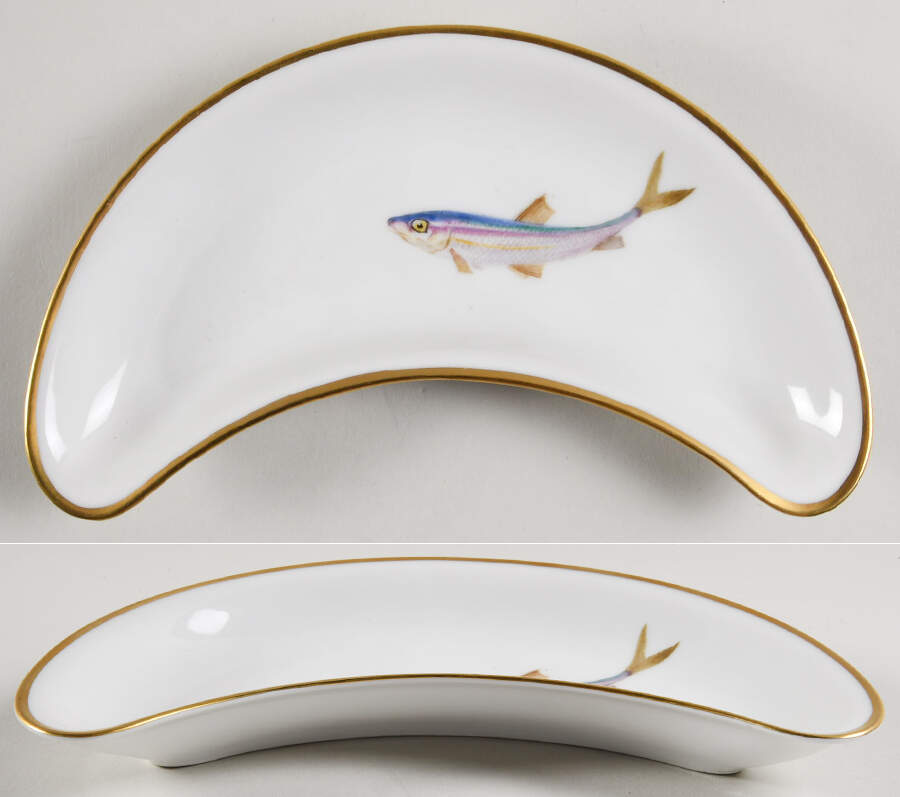 HC1625 Crescent Salad Plate by Heinrich - H&C-1