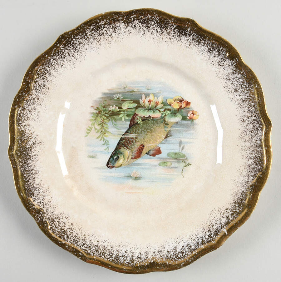 HNT4 Salad Plate by Huntington China -1