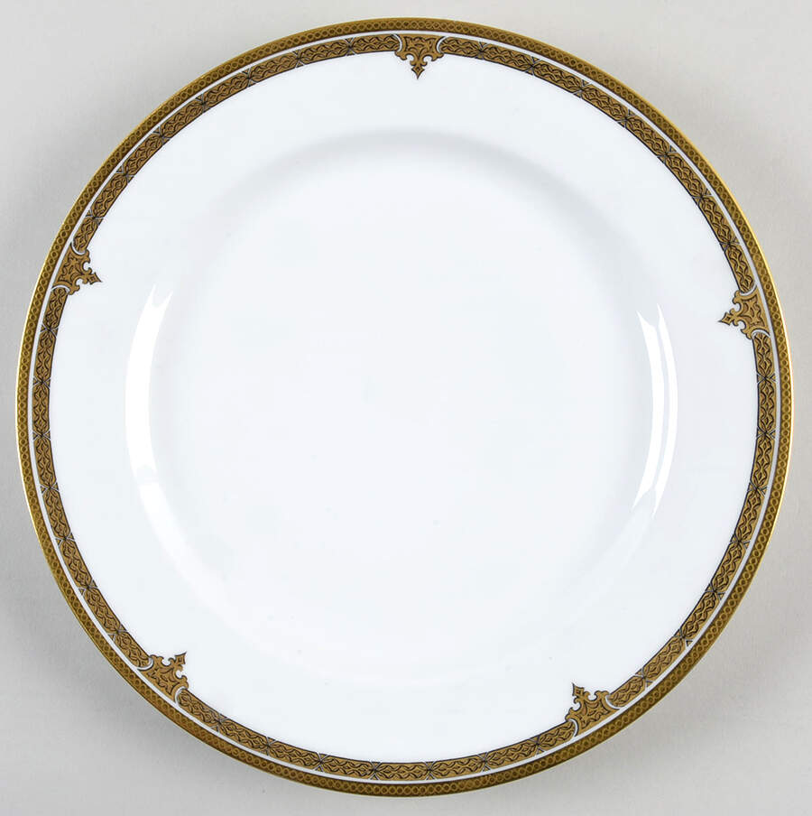 Schleiger 564-4 Dinner Plate by Haviland-1