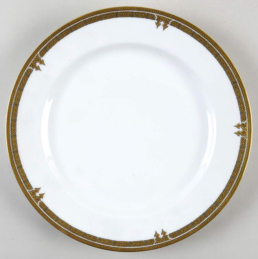 Schleiger 564-5 Dinner Plate by Haviland-1