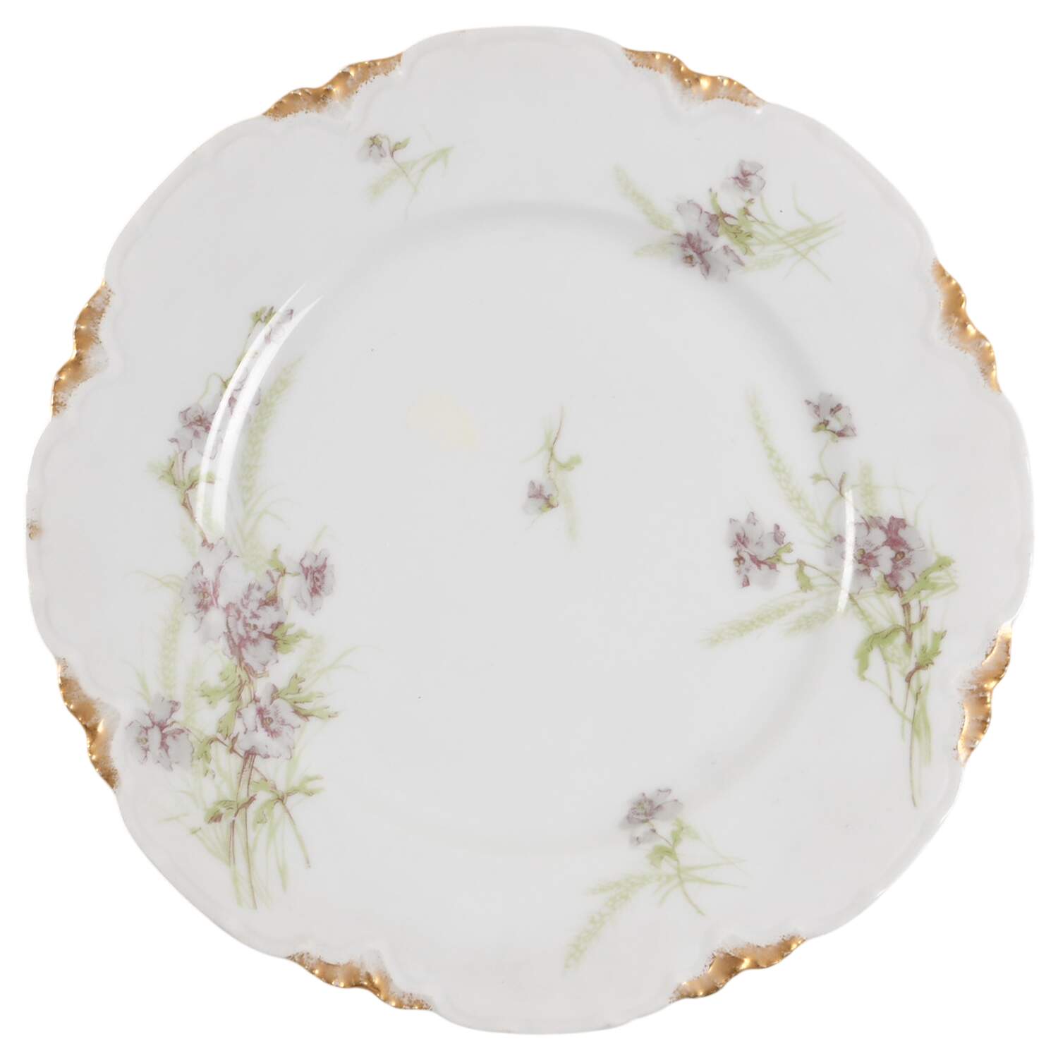 Schleiger 254-8 Luncheon Plate by Haviland-1