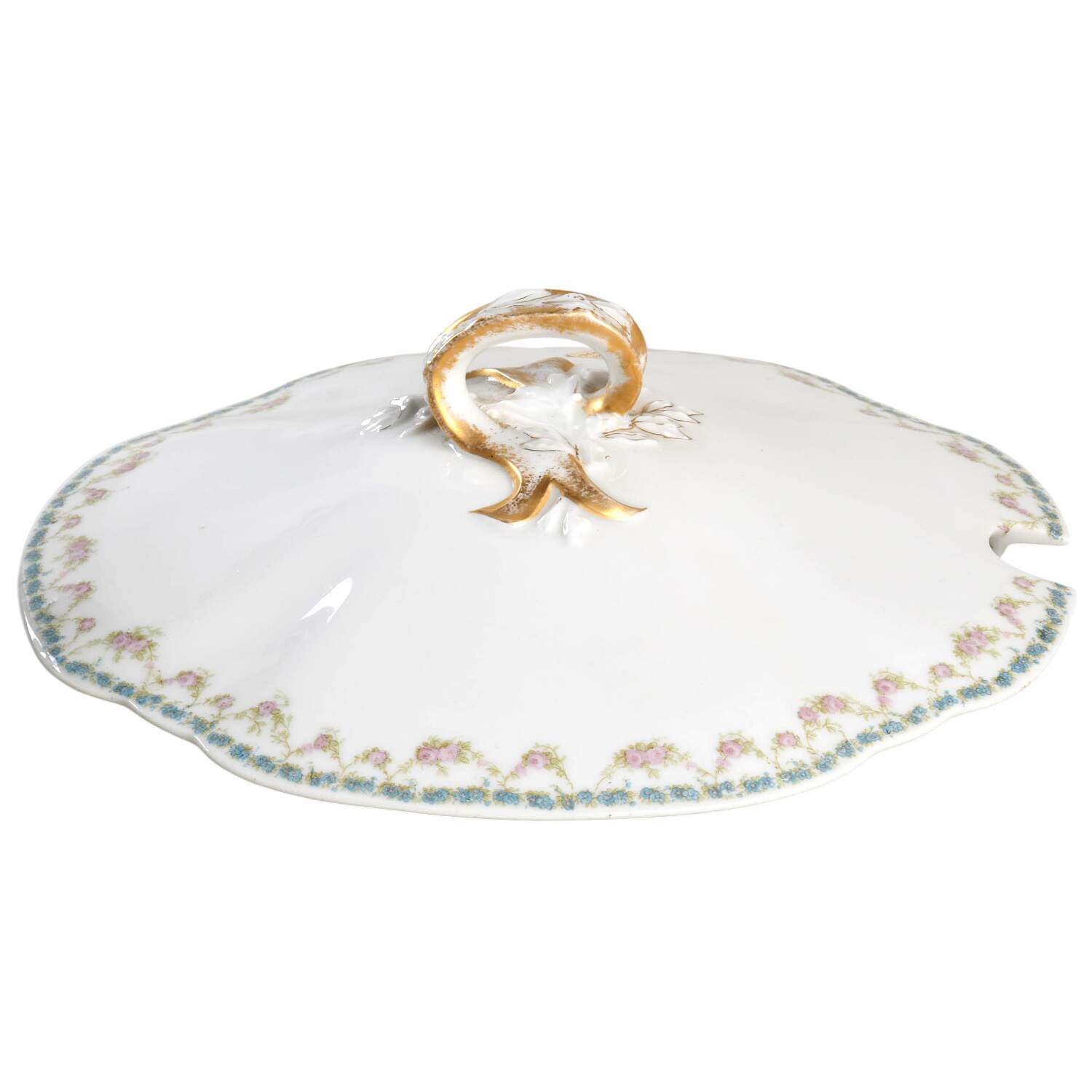 Schleiger 144-13 Lid for Tureen by Haviland-1