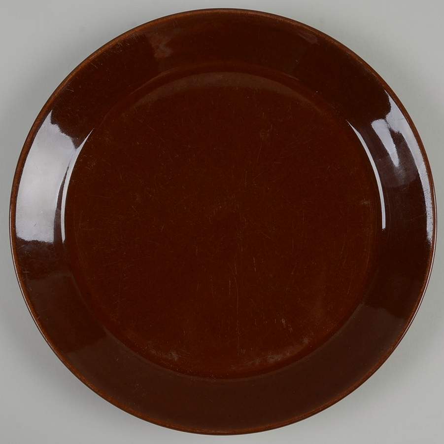 Teema Brown Dinner Plate by Iittala-1