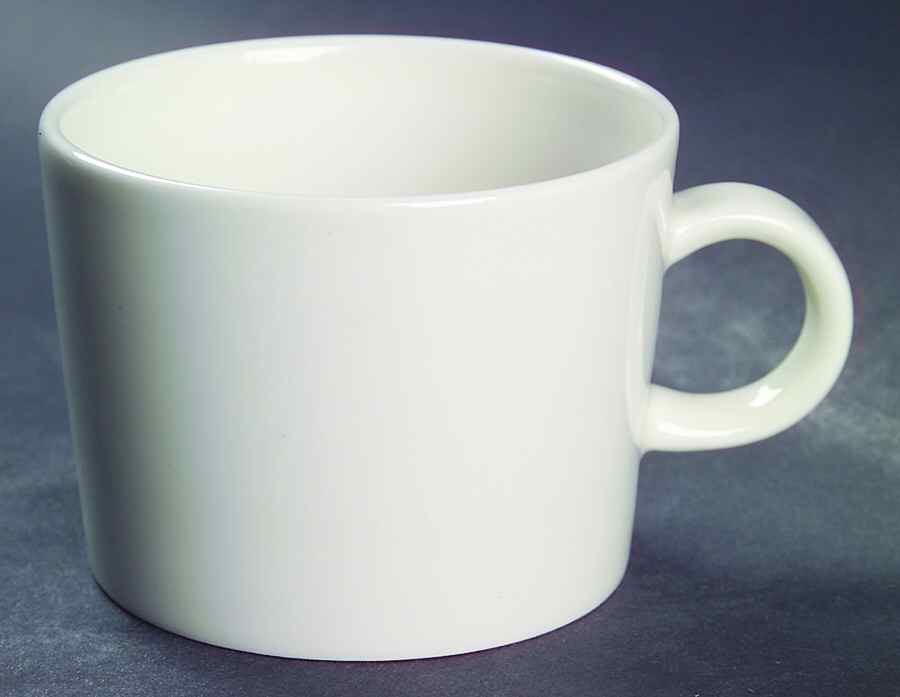 Teema White (IItala Stamp) Flat Cup by Iittala-1