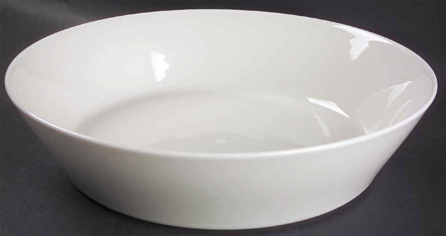 Teema White (IItala Stamp) 7" Round Vegetable Bowl by Iittala-1