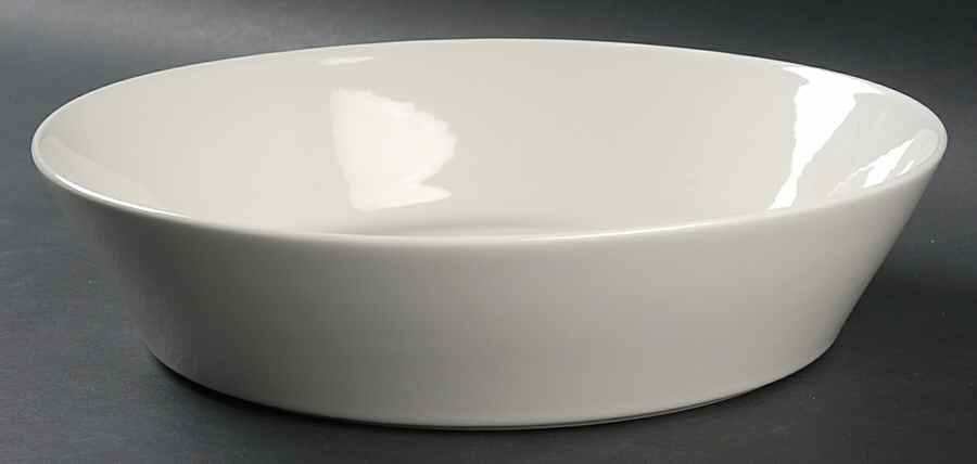 Teema White (IItala Stamp) 11" Round Vegetable Bowl by Iittala-1