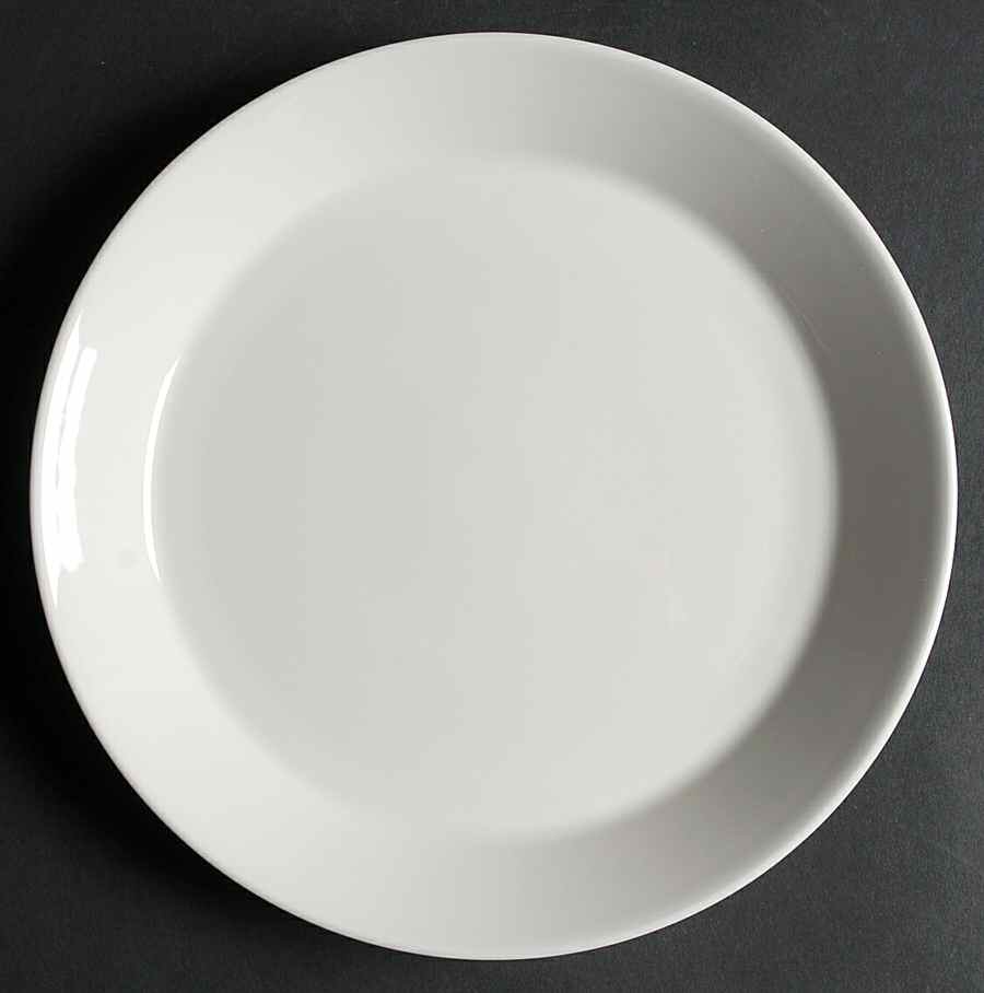 Teema White (IItala Stamp) Luncheon Plate by Iittala-1