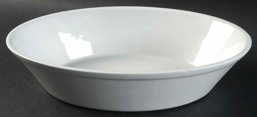 Teema White (IItala Stamp) 10" Oval Baker by Iittala-1