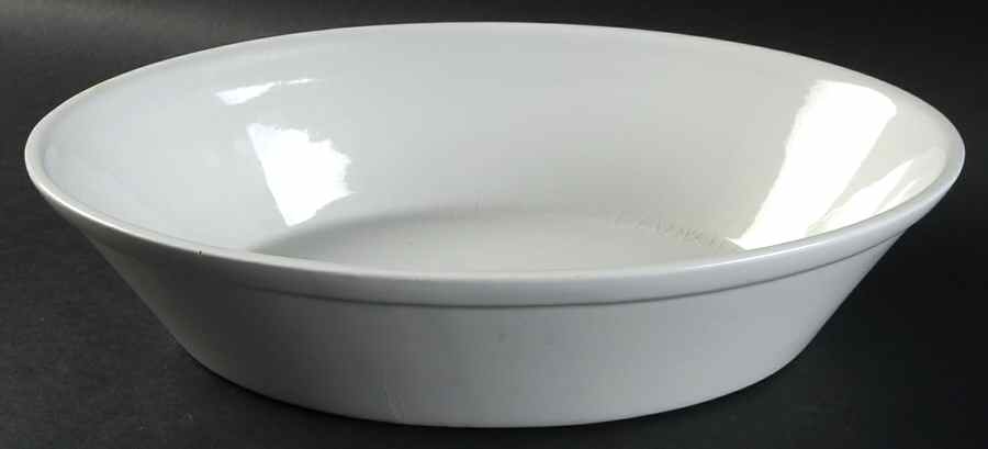 Teema White (IItala Stamp) 12'' Oval Baker by Iittala-1