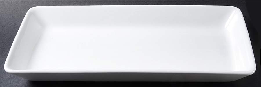 Teema White (IItala Stamp) 12" Rectangular Baker by Iittala-1