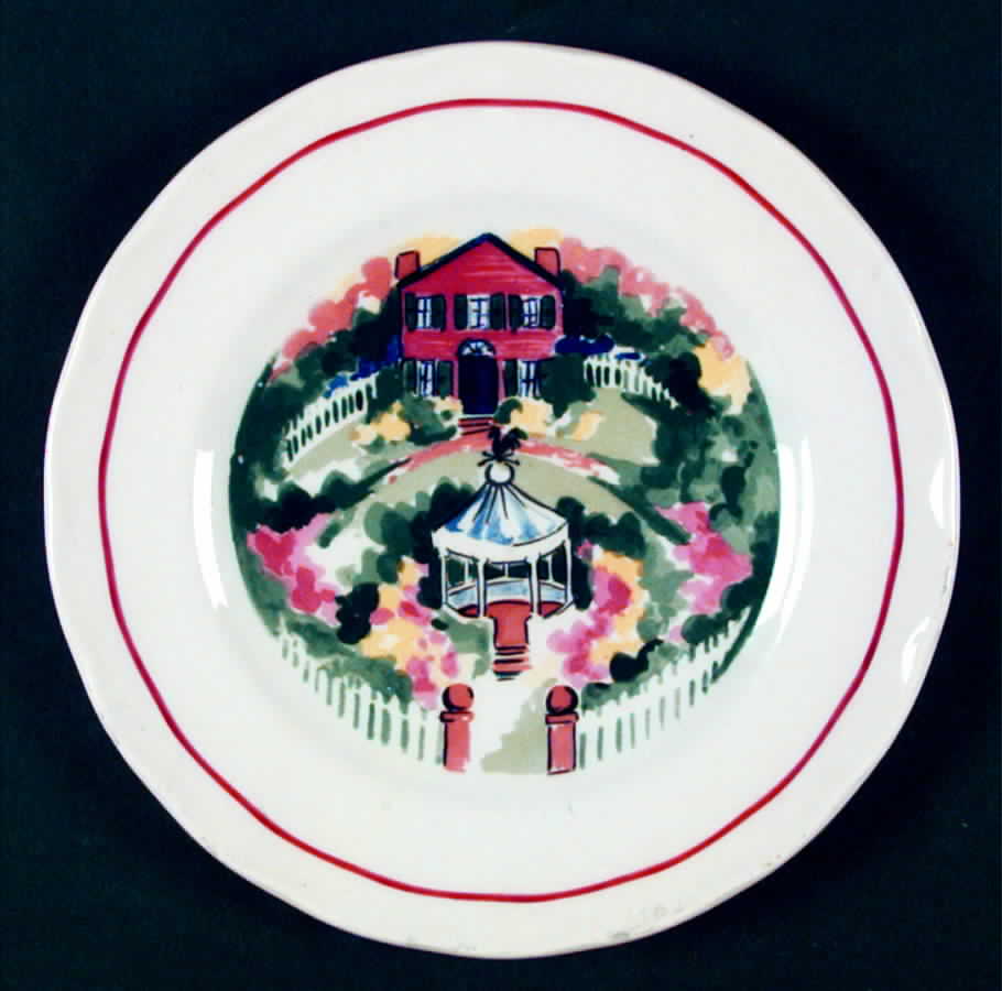 Welcome Home Salad Plate by Indigo Gate-1