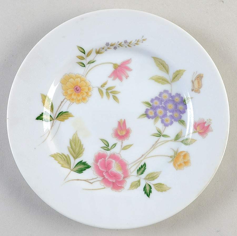 Columbine Bread & Butter Plate by Image Gallery-1