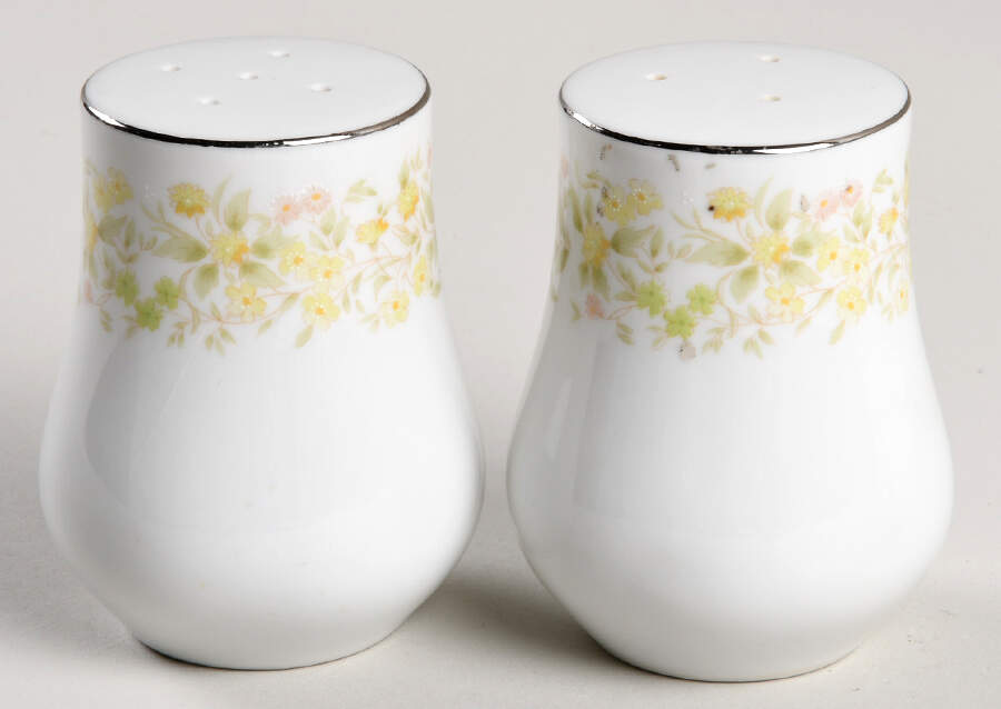 Rosette Salt & Pepper Set by Image Gallery-1