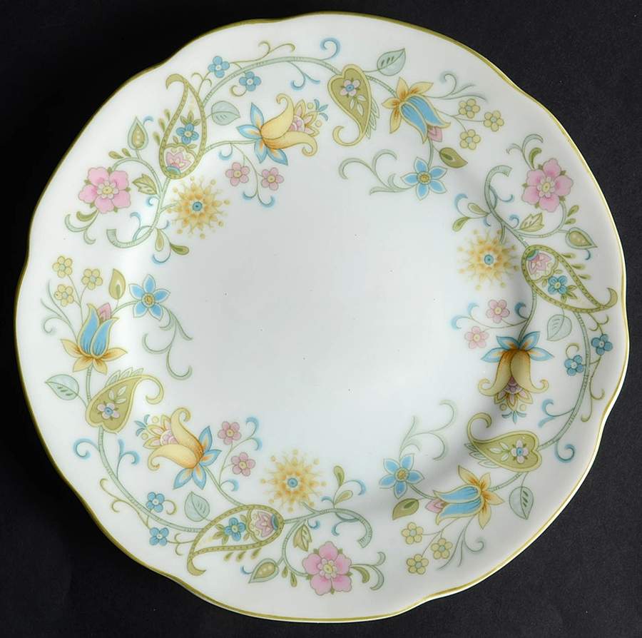 Tapestry Salad Plate by Image Gallery-1