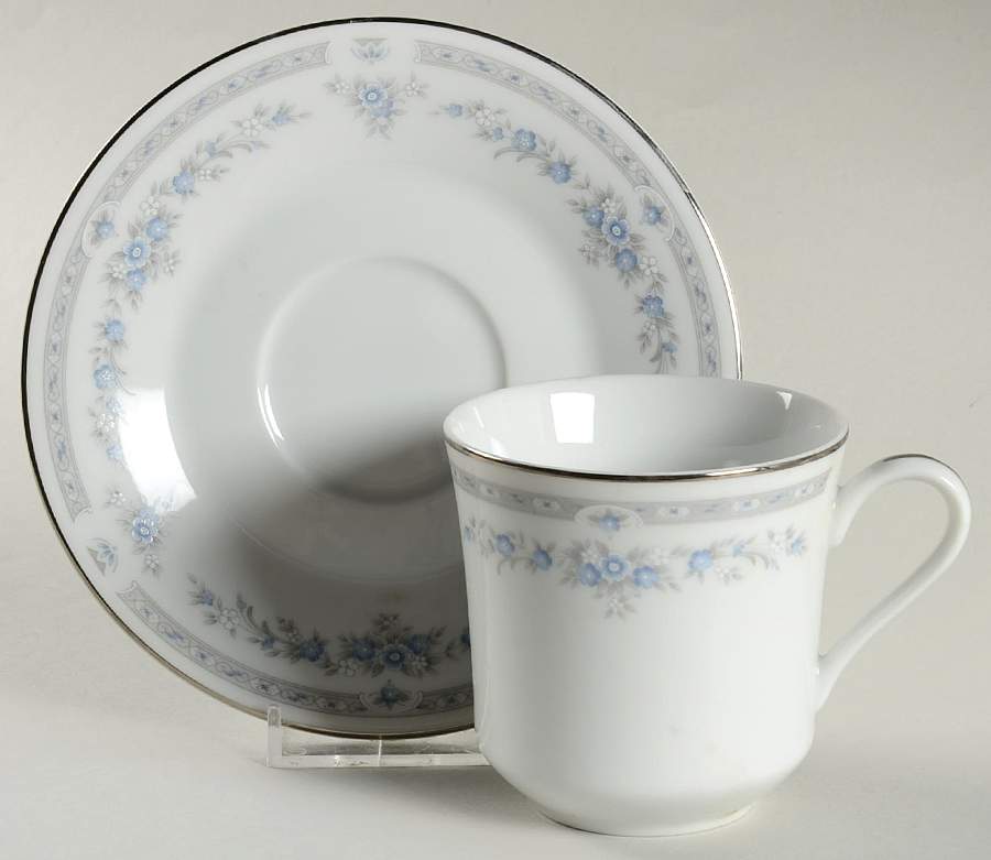 Bradford Flat Cup & Saucer Set by Imoco-1