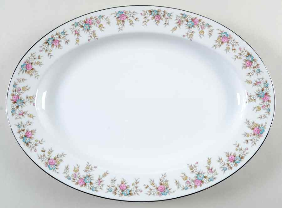 Kensington 14" Oval Serving Platter by Imoco-1