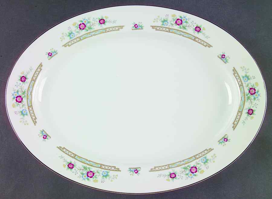 Stratford 14" Oval Serving Platter by Imoco-1