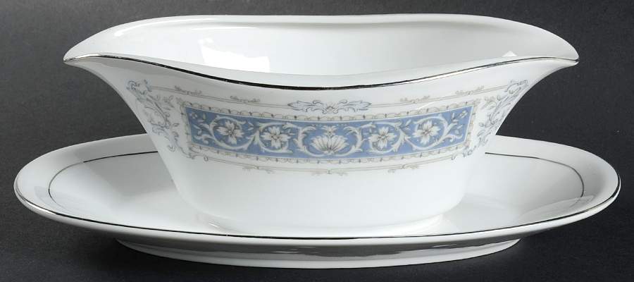 Buckingham Gravy Boat with Attached Underplate by Imperial (Japan)-1